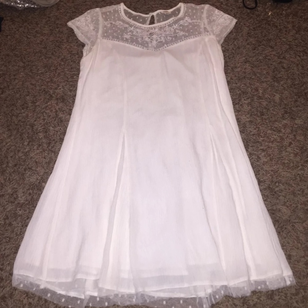 White dress